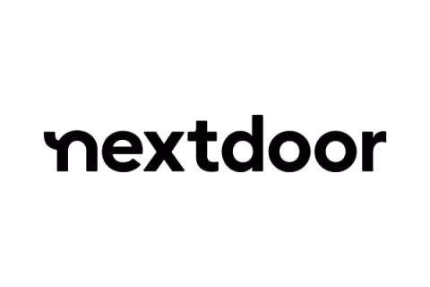 Logo nextdoor black