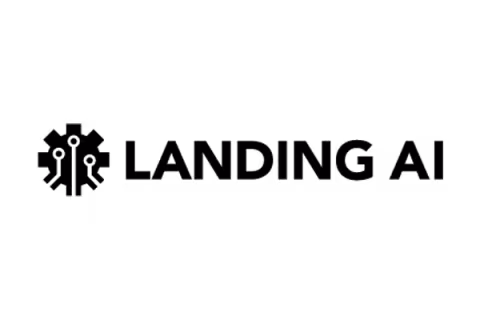 Logo landingai black
