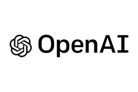 Logo openai black