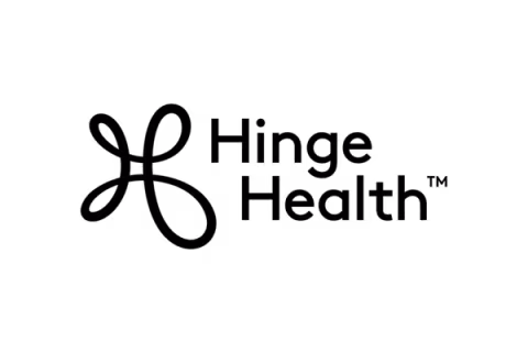 Logo hingehealth black