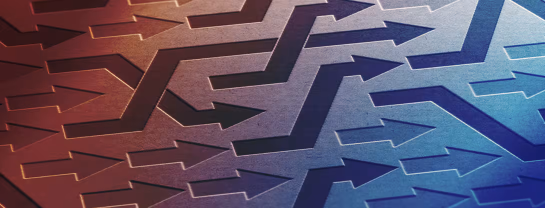 Accelerating Arrows Banner