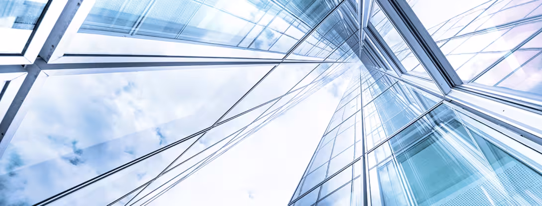 Misc Abstract Light Blue Skyscraper Banner