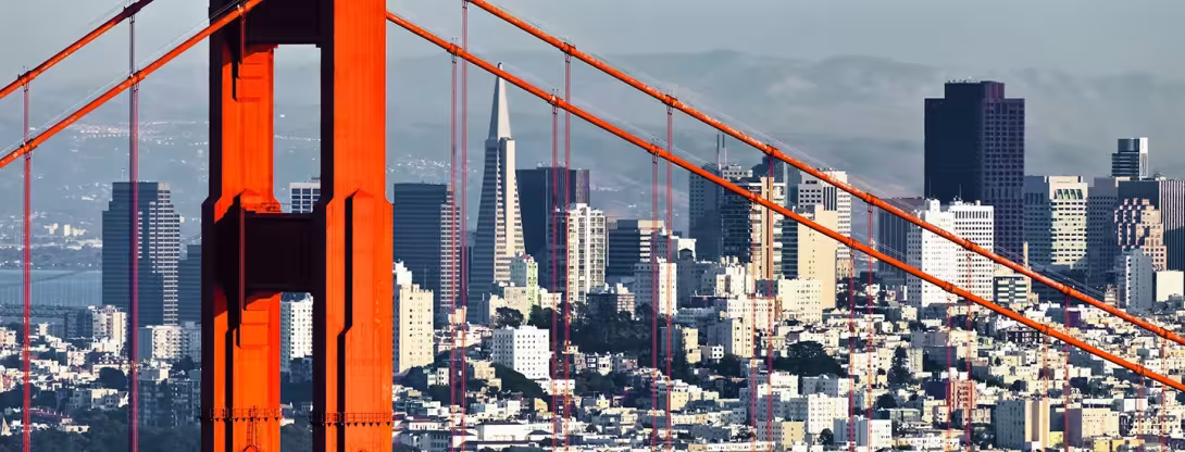 City San Francsico Golden Gate Bridge Banner 2 1
